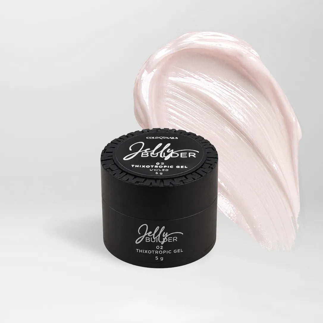 Jelly Builder gel tixotropico texture nel barattolo campione 5g
