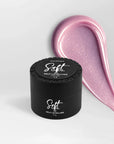 Soft Gel costruttore rigido applicato su unghia con dual form