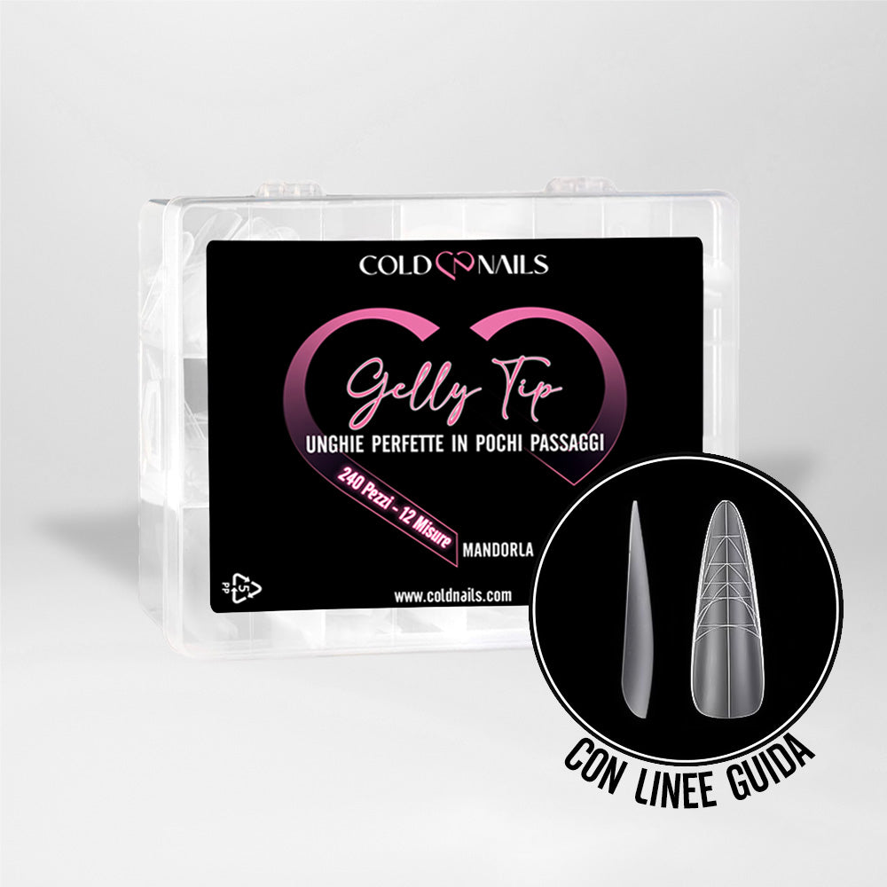 Set Gelly Tip Mandorla - Expert
