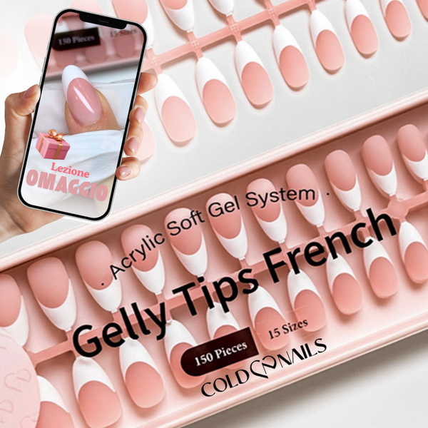 Gelly Tips French - Almond