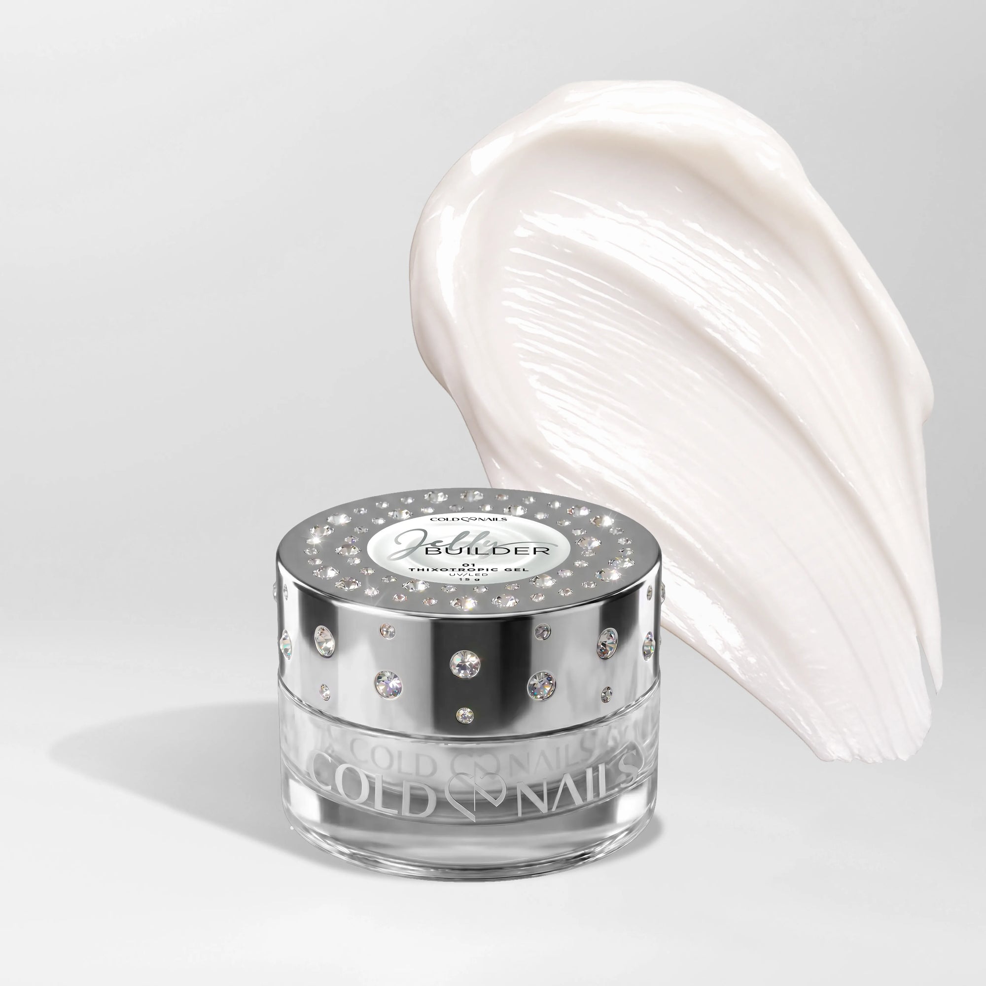 Jelly 01 Milk White formato 15g Cold Nails