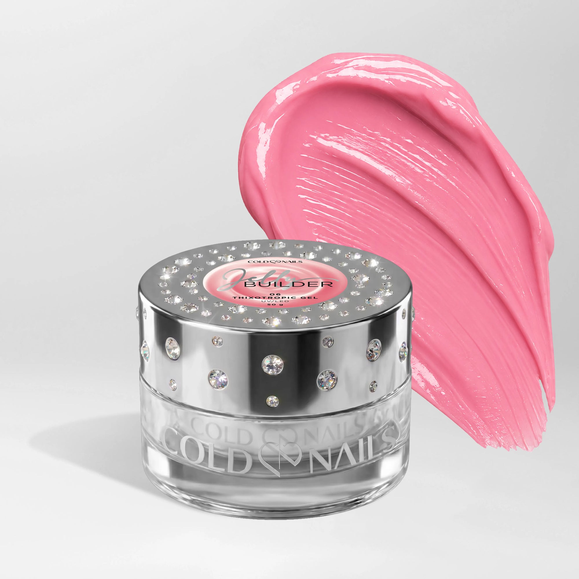 Jelly 06 Candy Pink 50g Cold Nails barattolo builder gel