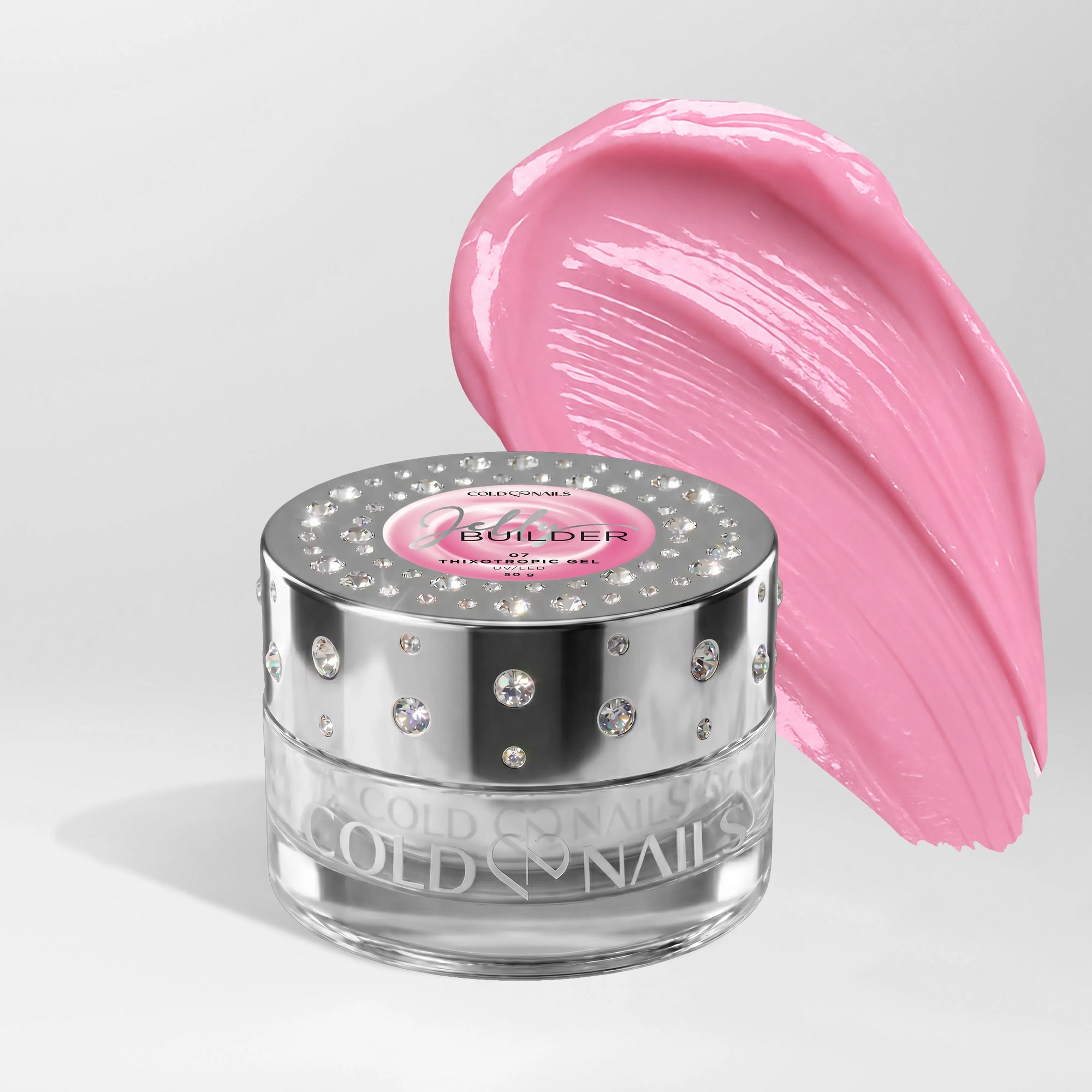 Jelly 07 Bubblegum Pink 50g Cold Nails barattolo builder gel